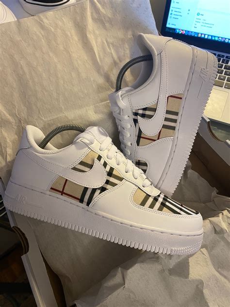 nike burberry prezzo|air force one burberry.